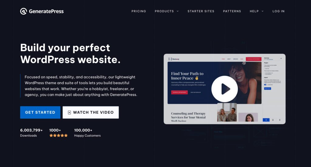 GeneratePress WordPress Theme